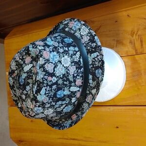 Unisex Pamoa Floral Fedora